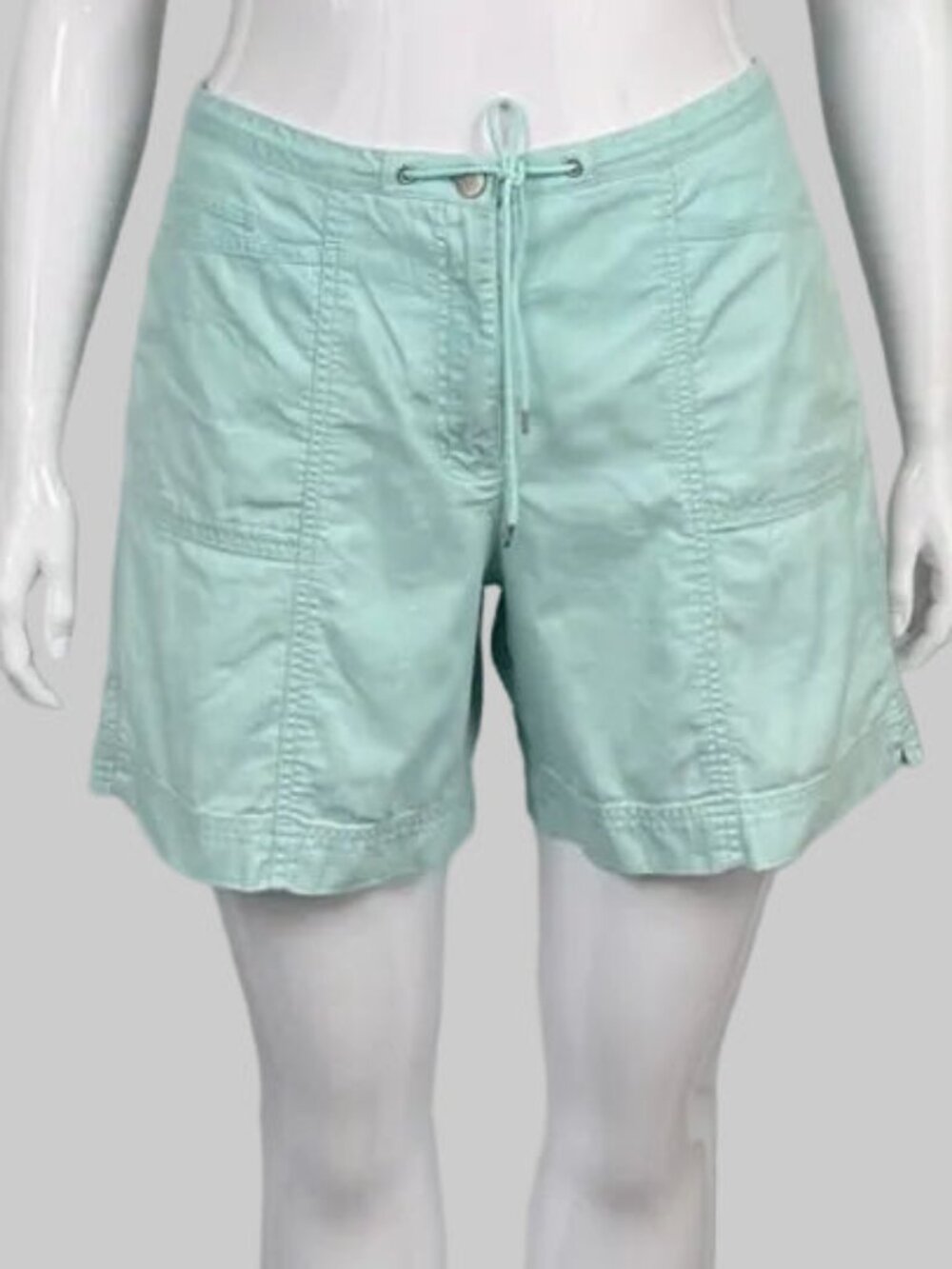 Jones New York 100% Cotton Blue Shorts - Size 14